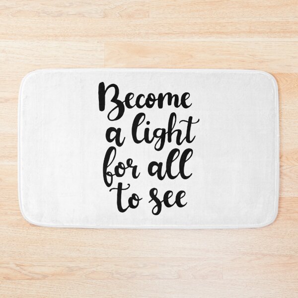 Item preview, Become A Light For All To See Quote The Bible designed and sold by ProjectX23.