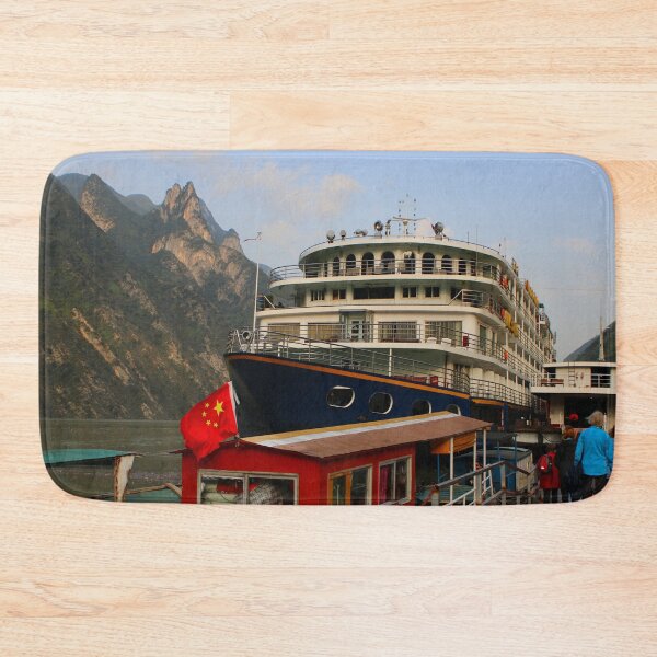 Item preview, Yangtze River and boats, China designed and sold by FranWest.