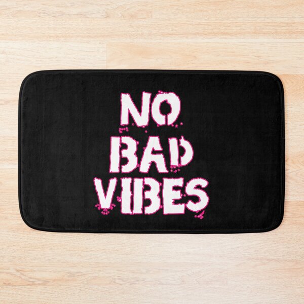 Item preview, “No Bad Vibes” - Cool Quote Design designed and sold by Velvet Photos.