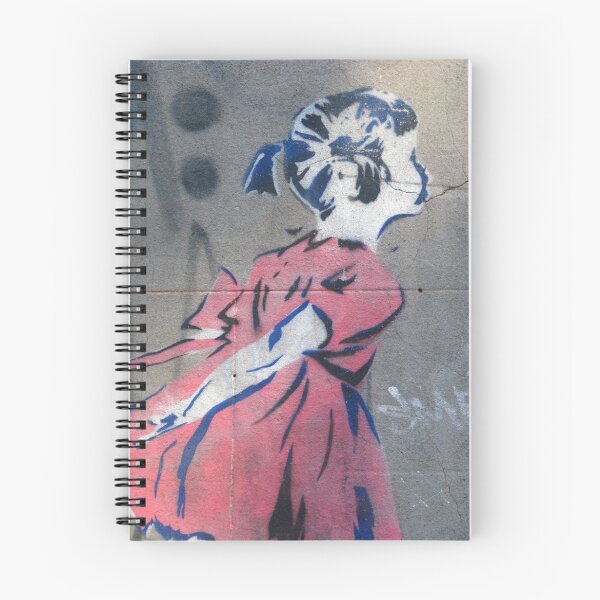 Item preview, Fitzroy - Bansky-esque little girl stencil designed and sold by Maureen Keogh.