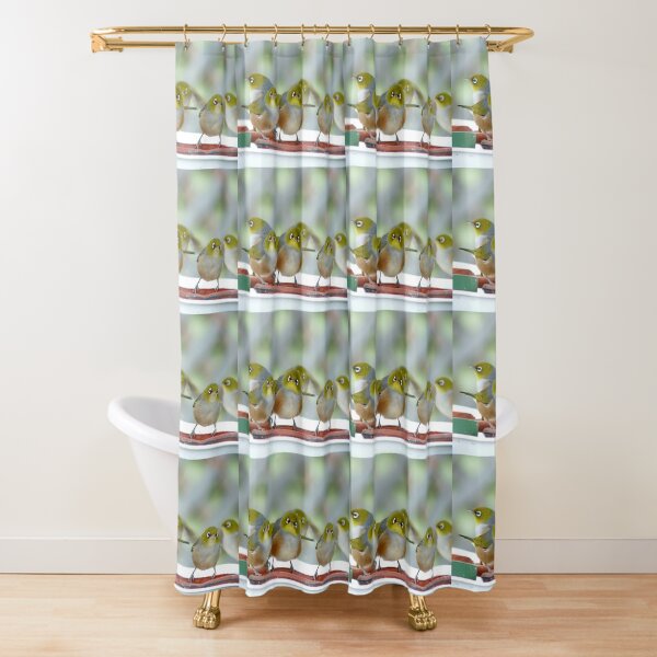 Excuse Me Waiter... But...Where Is The Main Course? - Silver-Eyes - NZ Shower Curtain