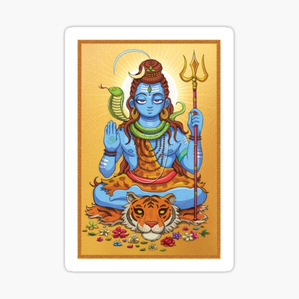 Shiva Sticker