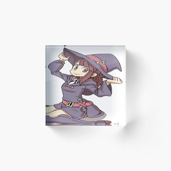 Anime pretty little witch Acrylic Block