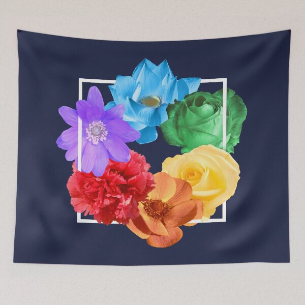 Item preview, LGBT LOVE Flowers Vibrant designed and sold by radvas.