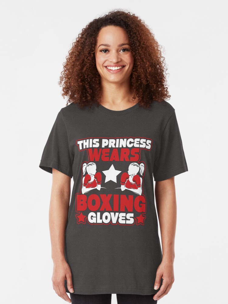 Download "This Princess Wears Boxing Gloves Graphic Women's T Shirt ...