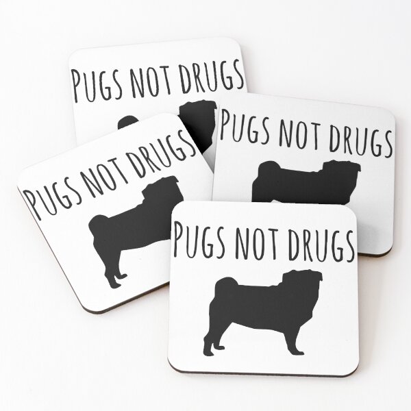 Item preview, Pugs not drugs designed and sold by dogobsession.