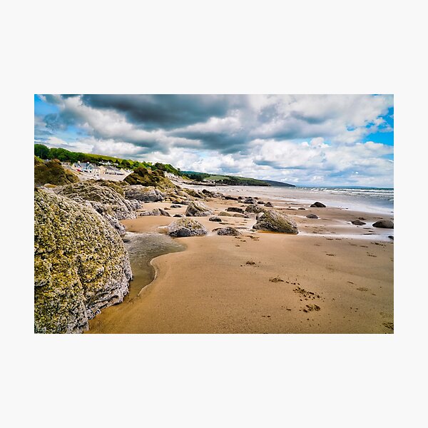 Item preview, Beach & Rocks - Coastal Scenery - Amroth, Pembrokeshire designed and sold by Harmony Of The Mind.