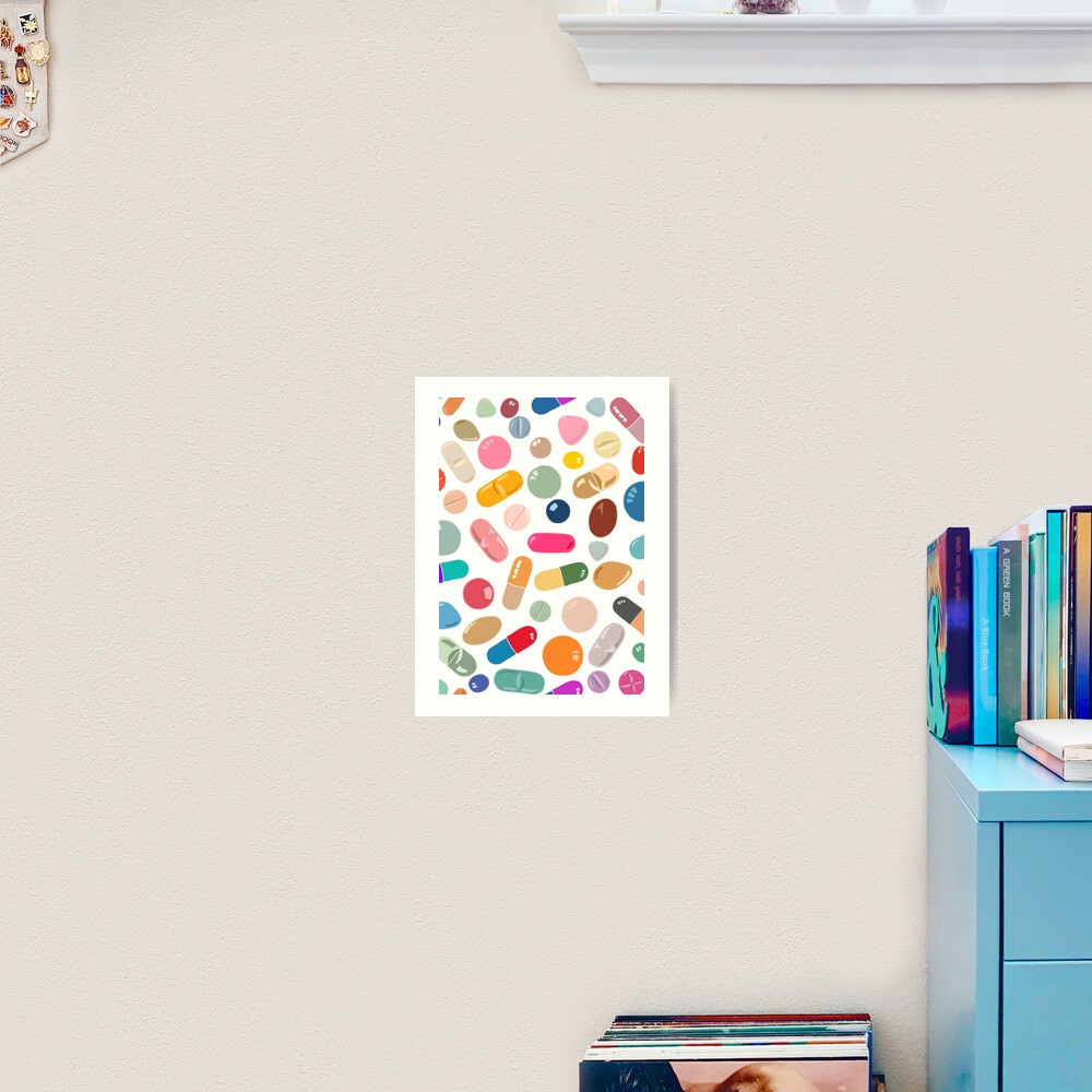 Sunny Pills Art Print