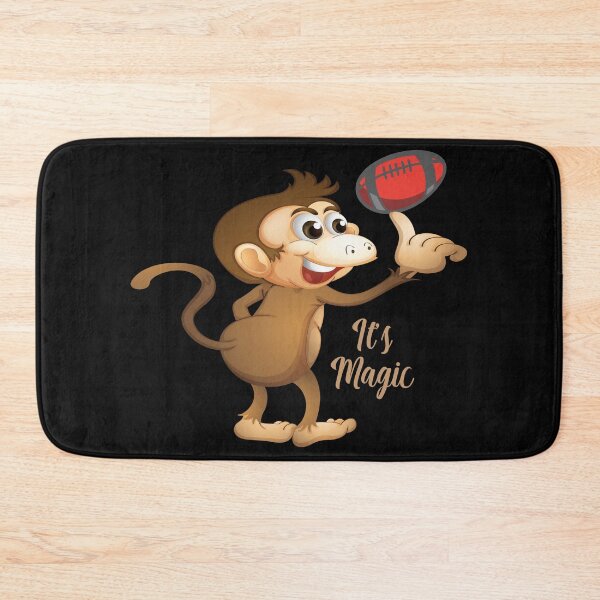 Item preview, Cute funny Monkey It is magic american football tee designed and sold by Peter Azeez.