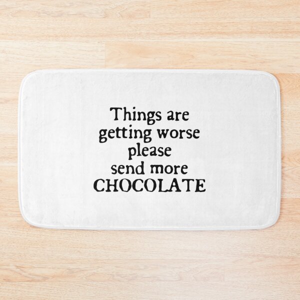 Item preview, send more chocolate designed and sold by meursaultdesign.