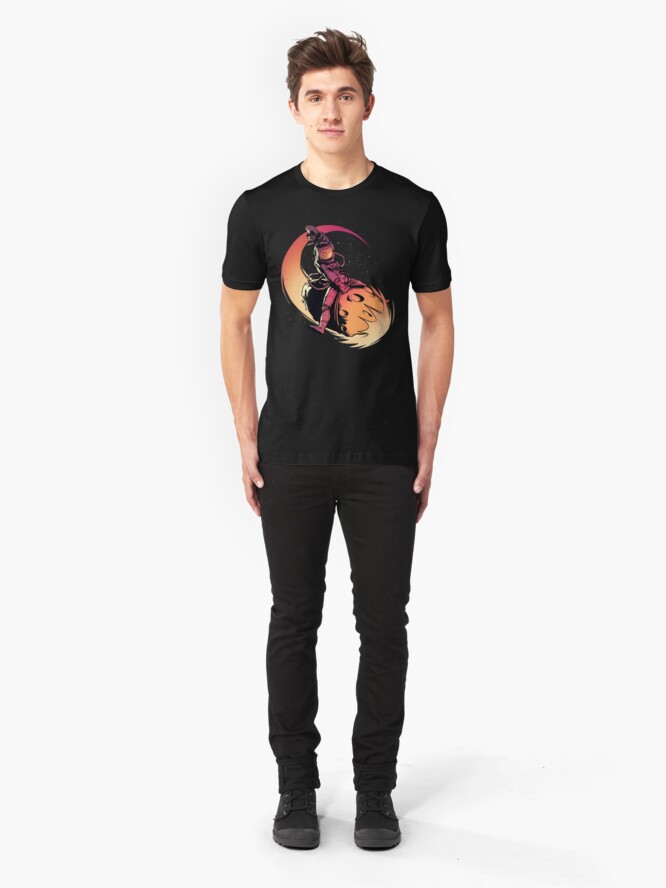 Alternate view of Asteroid Day Slim Fit T-Shirt
