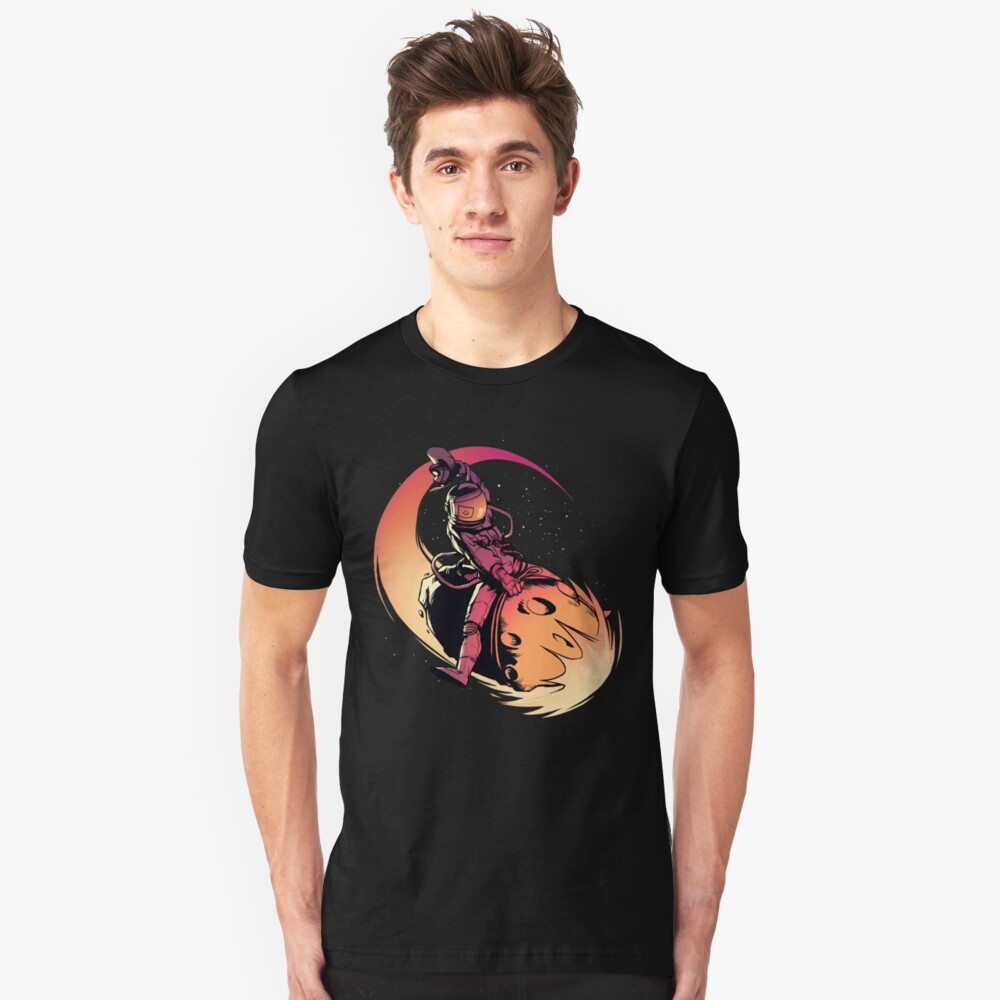 Asteroid Day Slim Fit T-Shirt