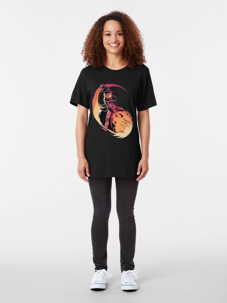 Alternate view of Asteroid Day Slim Fit T-Shirt