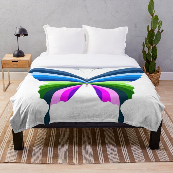 Item preview, Butterfly in color spectrum (cool) designed and sold by carllaev.