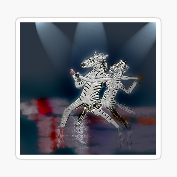 Ze Bra Tan Go Go Sticker