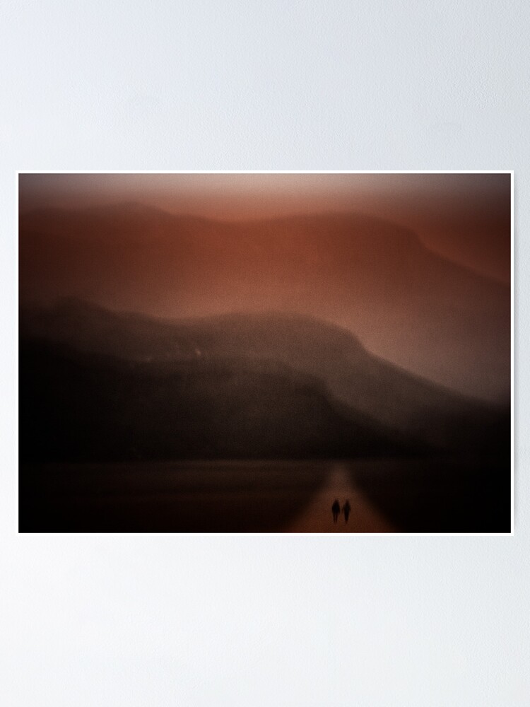 Alternate view of Walking With Mountains Poster