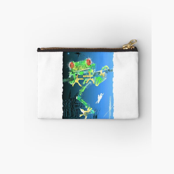 Item preview, Red Eyed Green Tree People Eating Frog designed and sold by Casey Herman.