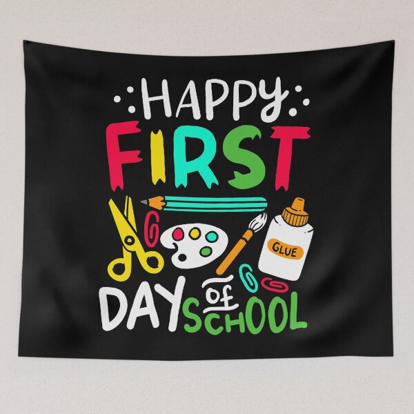 Item preview, First Day Of School designed and sold by 4tomic.