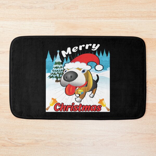 Item preview, Merry cute dog christmas tea! It is Christmas time! designed and sold by Peter Azeez.