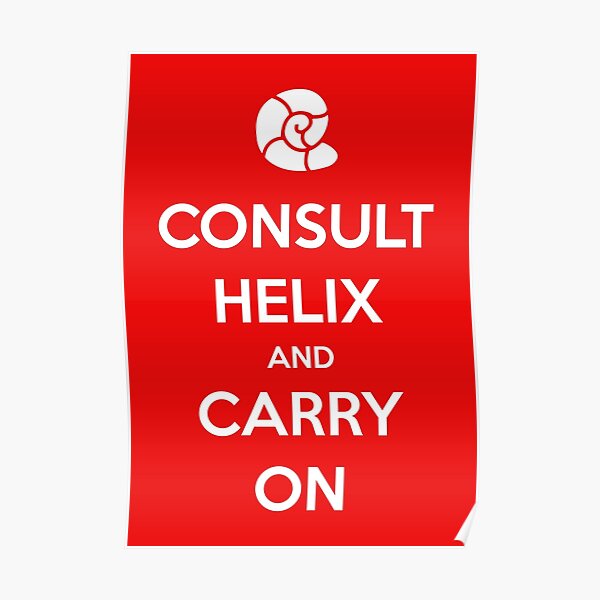 Consult Helix, Carry On Poster