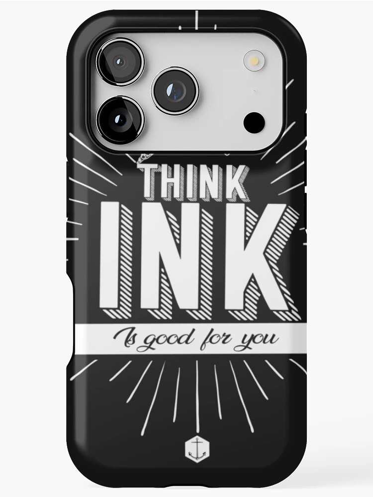 Thumbnail 1 of 4, iPhone Case, Think Ink designed and sold by sidekickfun.