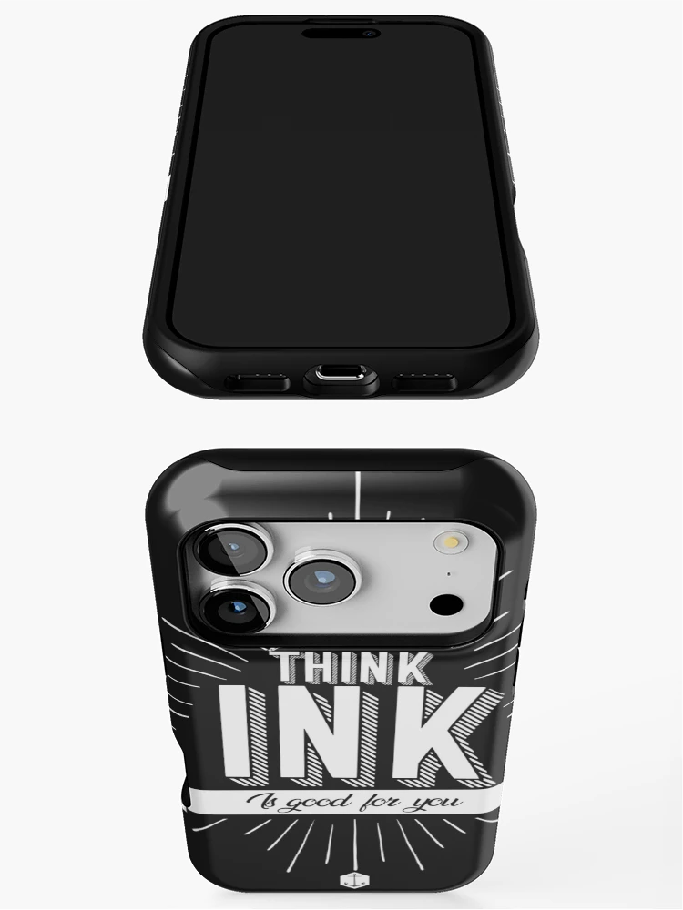 Thumbnail 3 of 4, iPhone Case, Think Ink designed and sold by sidekickfun.