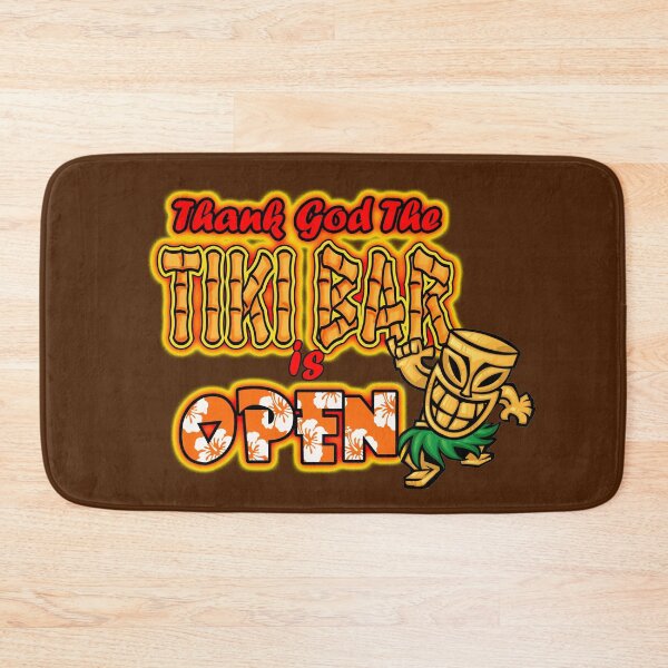 Item preview, The Tiki Bar is Open designed and sold by ZombeeMunkee.
