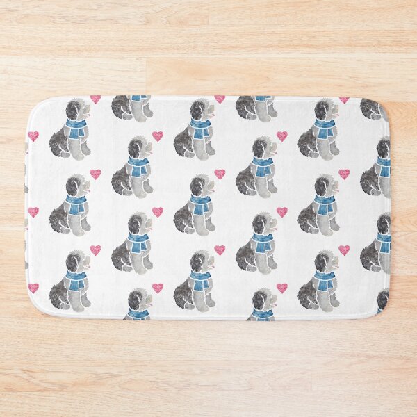 Item preview, Watercolour Old English Sheepdog designed and sold by animalartbyjess.