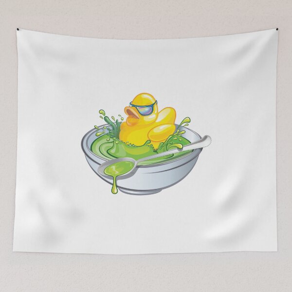 Item preview, Souper Retro Rubber Duck Soup Bowl with Funky Sunglasses designed and sold by Zit-Zat-Zot.