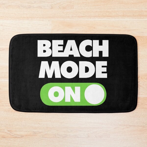 Item preview, Beach Mode ON Funny Summer Saying designed and sold by elhefe.
