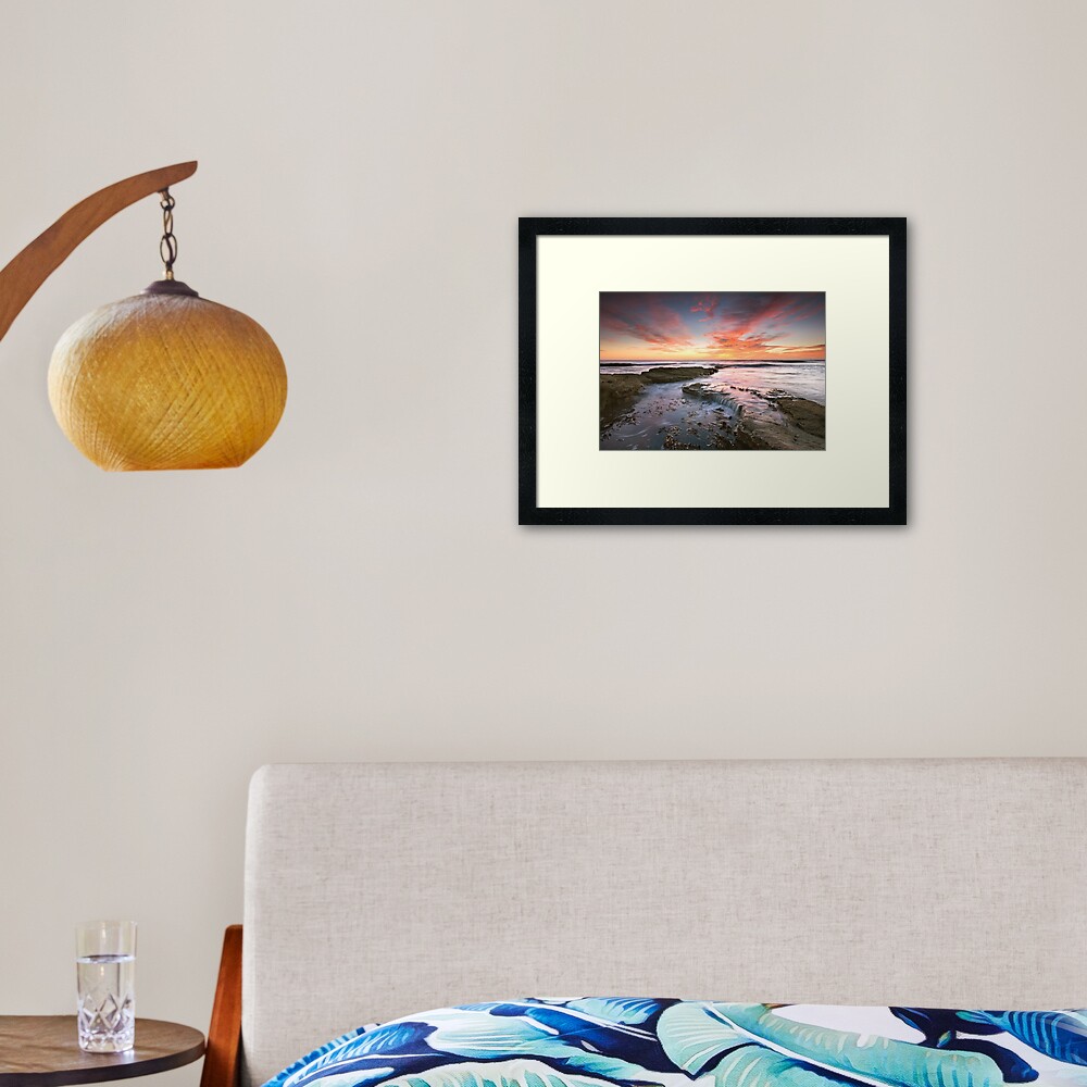 Falls Framed Art Print