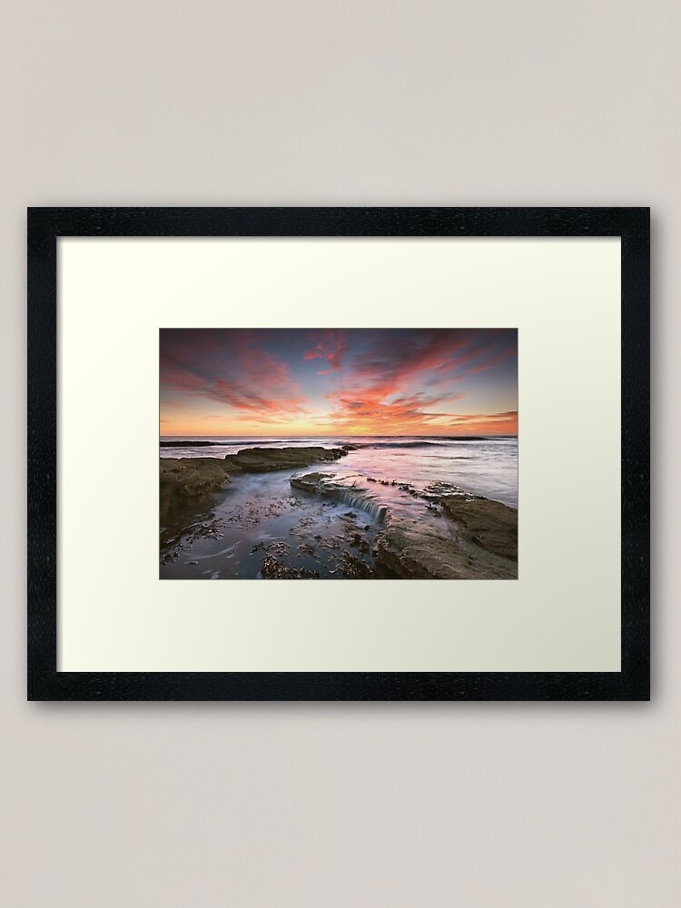 Alternate view of Falls Framed Art Print