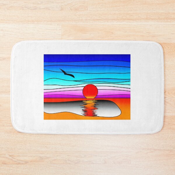 Item preview, Sunset at Coronet Bay designed and sold by Casey Herman.