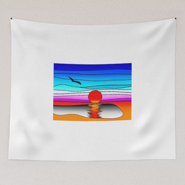 Item preview, Sunset at Coronet Bay designed and sold by Casey Herman.