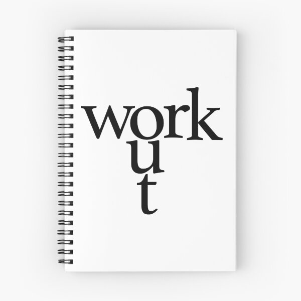 Item preview, workout saying font design designed and sold by KleinJenny.