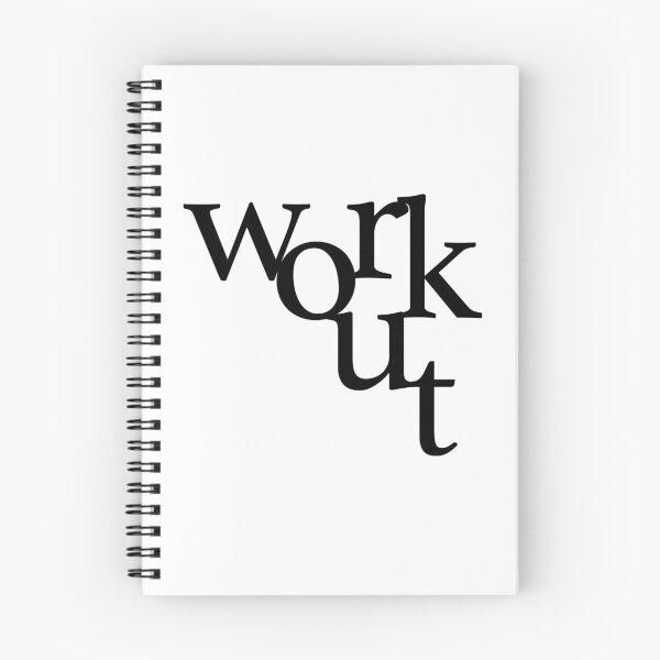 Item preview, workout saying font design designed and sold by KleinJenny.