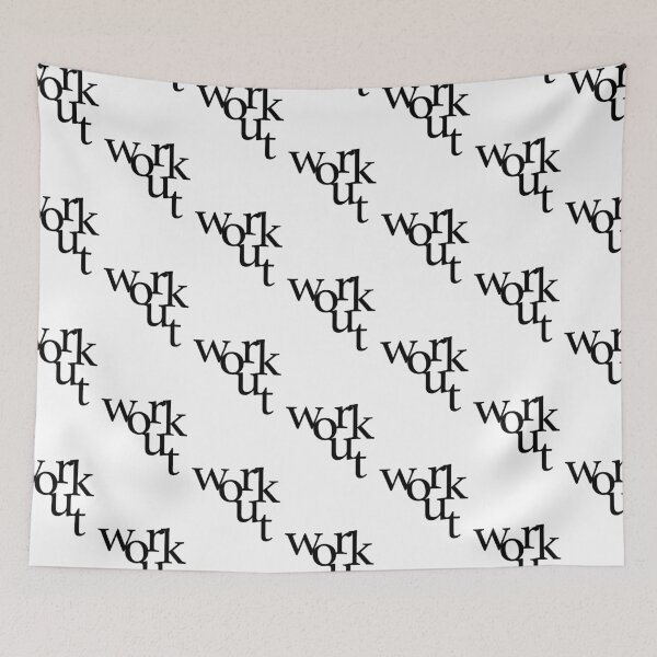 Item preview, workout saying font design designed and sold by KleinJenny.