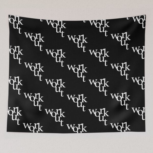 Item preview, workout saying font design designed and sold by KleinJenny.