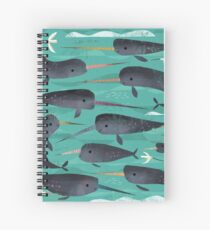 Narwhals and Narbirds Spiral Notebook