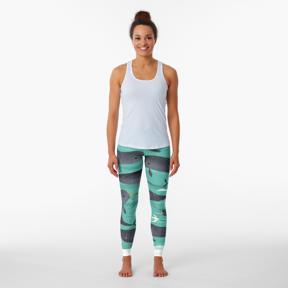 Narwhals and Narbirds Leggings