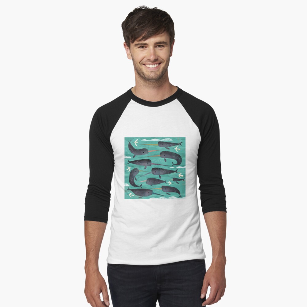 Item preview, Baseball ¾ Sleeve T-Shirt designed and sold by gklucas.