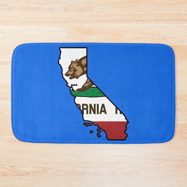 Item preview, U.S. STATE FLAGS/OUTLINES - CALIFORNIA designed and sold by WOOFANG.