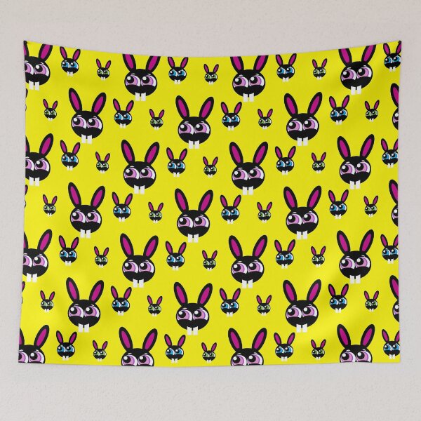 Item preview, crazy bunnies rabbits with big eyes designed and sold by M-Lorentsson.