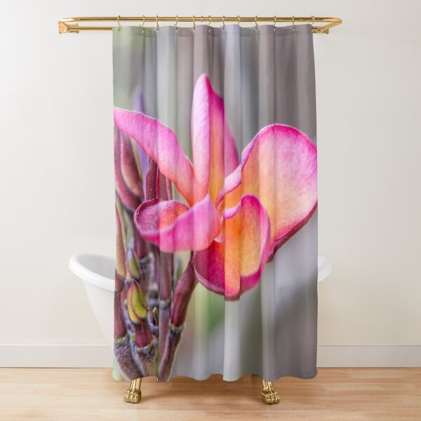Siem Reap Flora Shower Curtain