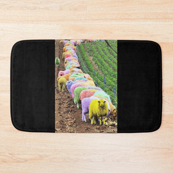 Item preview, Coloured sheep designed and sold by Julie Bell.