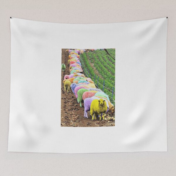 Item preview, Coloured sheep designed and sold by Julie Bell.
