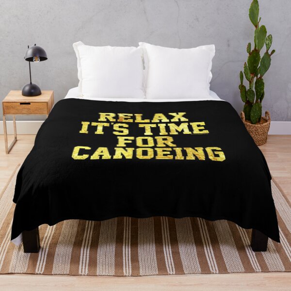 Artikelvorschau, Relax Its Time For Canoeing. Fun Gift Idea entworfen und verkauft von CoolApparelShop.