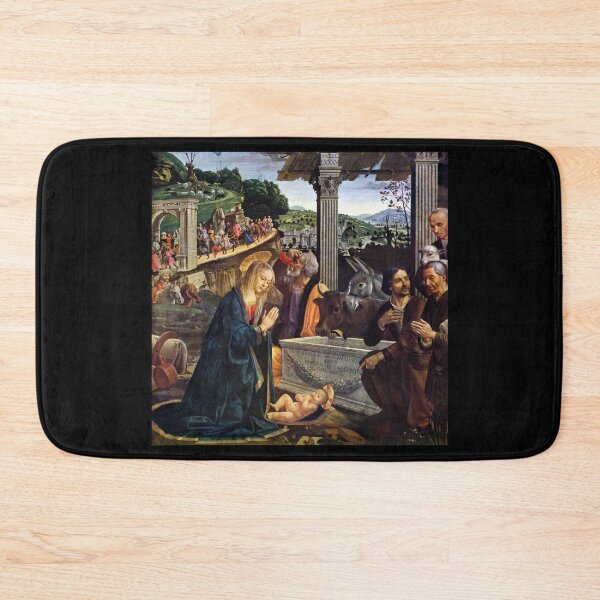 Item preview, Adoration of the Shepherds - Domencio Ghirlandaio - c1485 designed and sold by CrankyOldDude.
