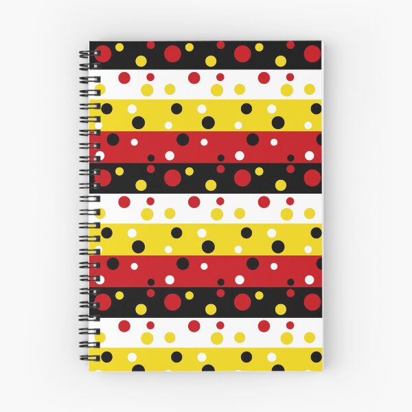 Item preview, stripes and dotts in yellow red white black designed and sold by M-Lorentsson.