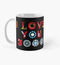Taza clásica Te amo 3000 v3